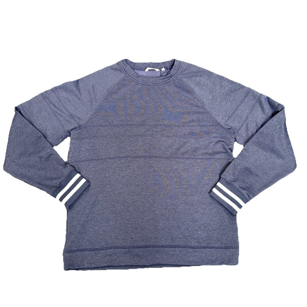 Cotopaxi Sweatshirt Mens Large Blue Stripe Bandera Crew Pullover